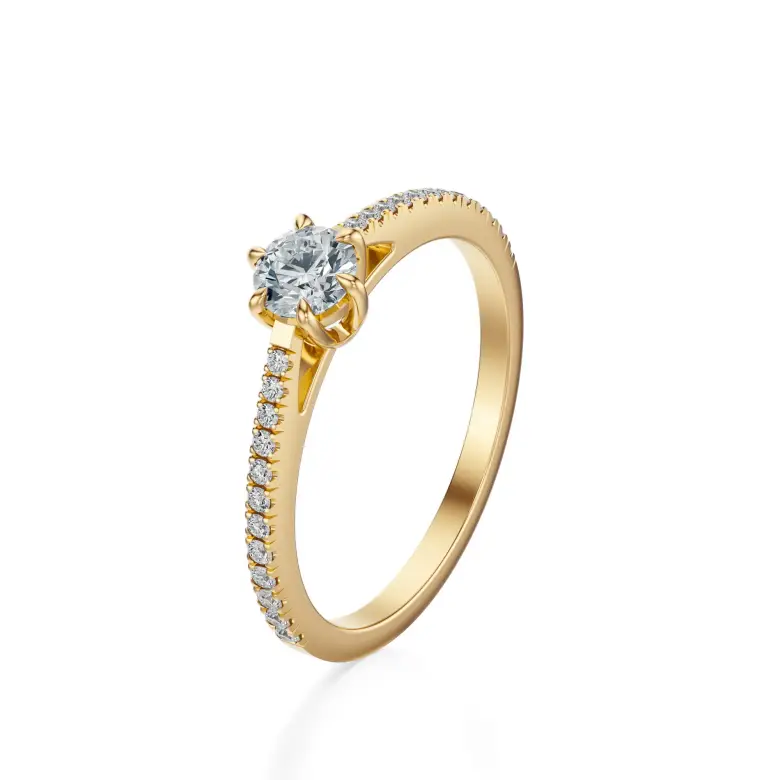 Pierścionek z diamentami